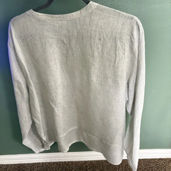 Sigrid Olsen Linen Striped Shirt - Picture 4 of 8